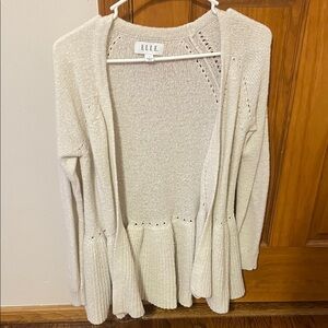 Elle shimmer ivory Women's Cardigan ( gold tinsel )